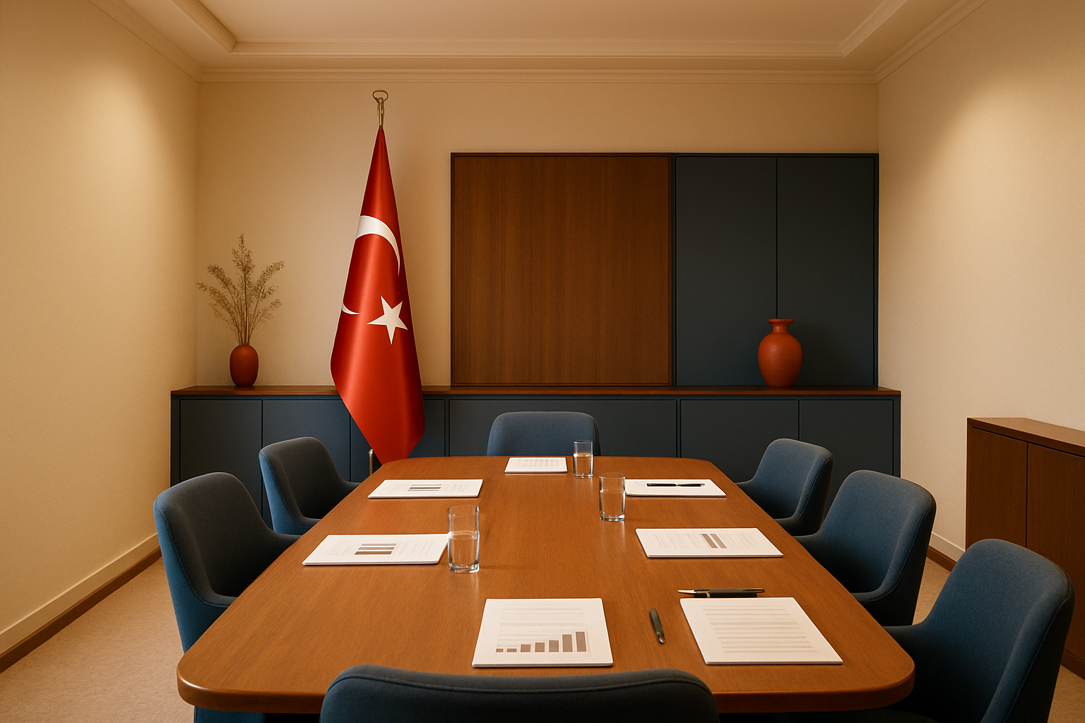 B2B hizmet sirketi ofis ortami