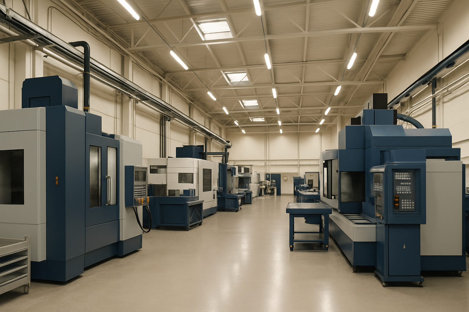 Endustriyel ekipman uretim tesisi